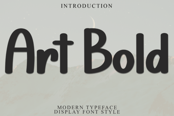 Art Bold: A Modern Display Font for Editorial Impact