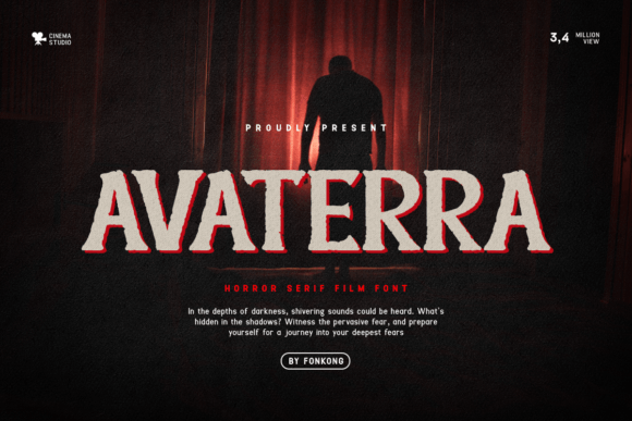 Avaterra: A Bold Font for Campaigns That Pop