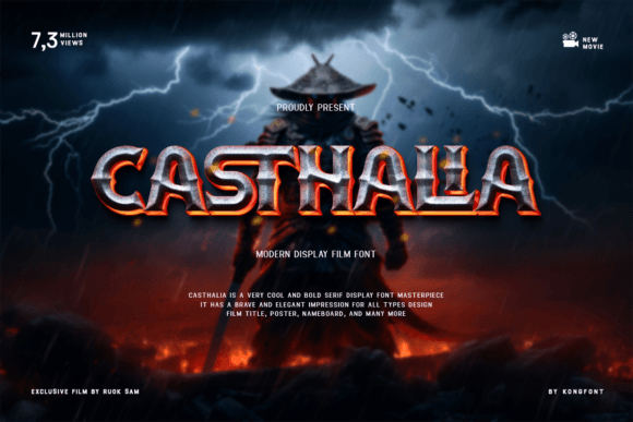Casthalia: A Bold Typeface for Editorial Impact
