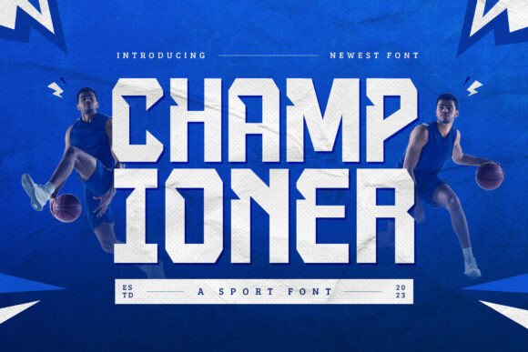 Championer: A Font That Speaks the Language of Sports