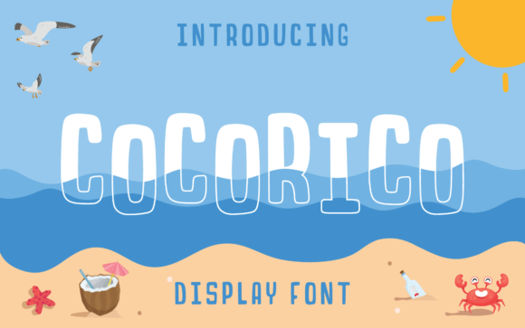 Cocorico: A Playful Display Font for Editorial Design
