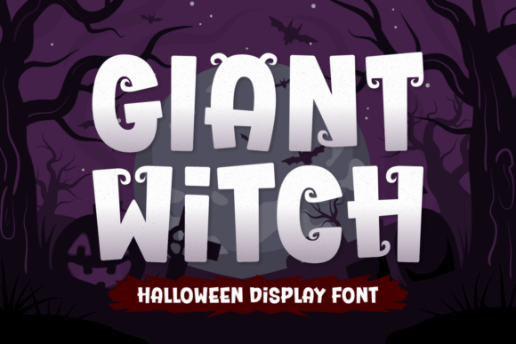 Giant Witch: A Playful Font for Branding Magic
