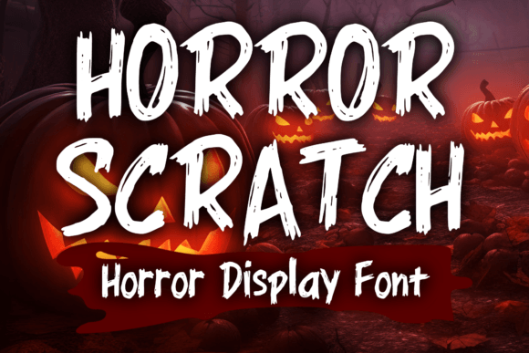 Horror Scratch: The Font That Elevates Your Brand
