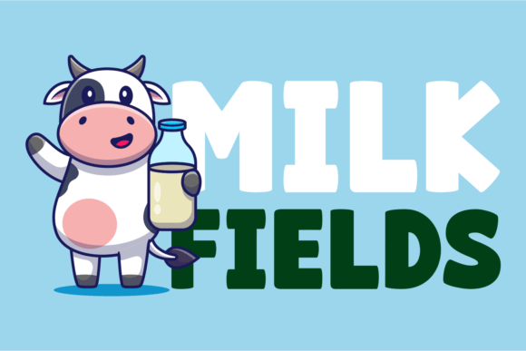 Milk Fields: A Font That Speaks Volumes