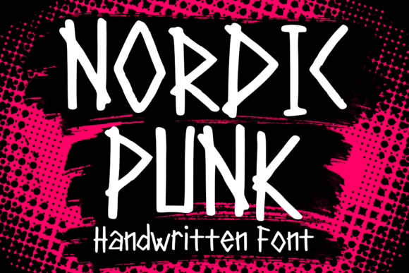 Nordic Punk: A Bold Font for Crafters and Designers