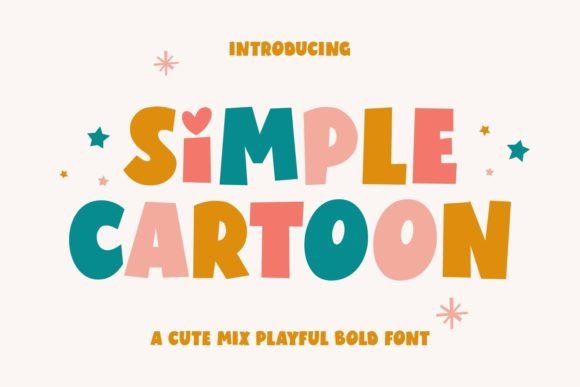 Simple Cartoon: A Font That Brings Joy to Editorial Design