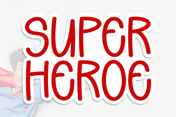 Super Heroe: A Bold Display Font for Web Design